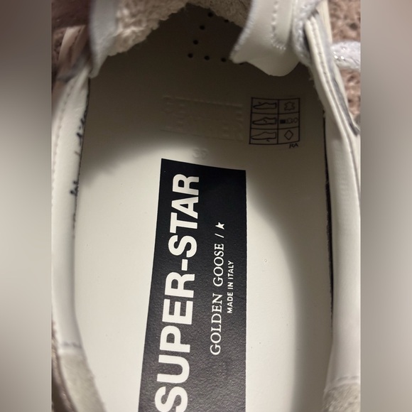New Golden Goose Super Star Classic White/Platinum Women’s Size: 39 (9) - Picture 12 of 16